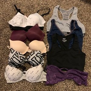 5 Pink brand bras
